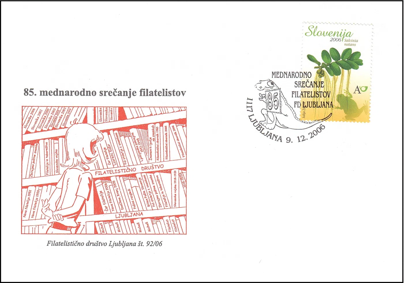 MEDNARODNO SREČANJE FILATELISTOV FD LJUBLJANA